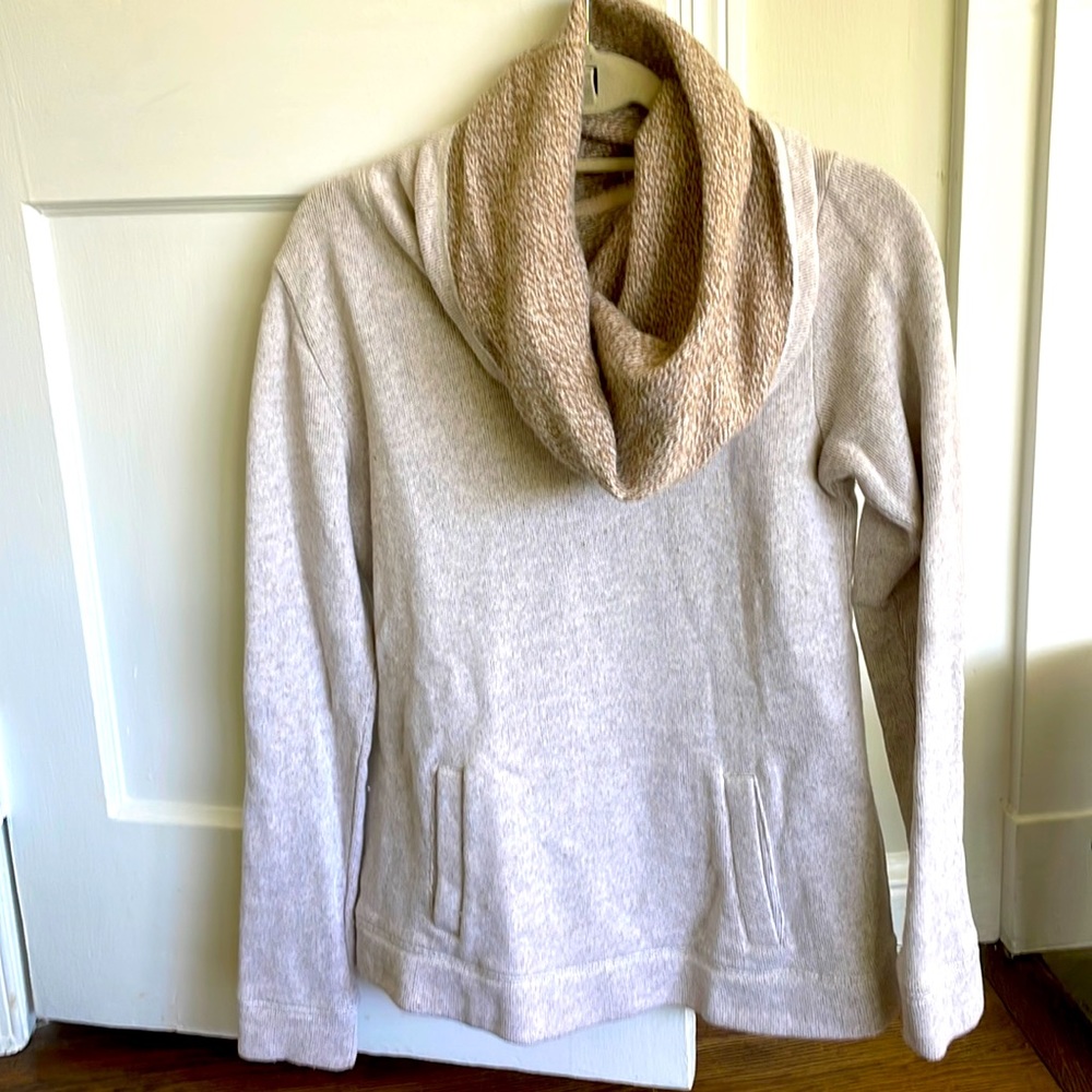 J.Crew Cowl neck sweatshirt with front pocket
